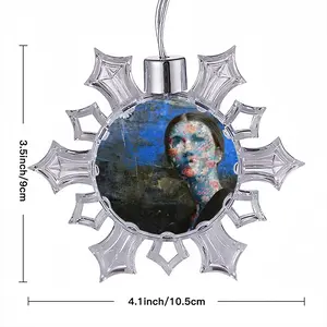 Messenger Christmas Pendant (Transparent Snowflake)