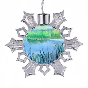 Joint Christmas Pendant (Transparent Snowflake)