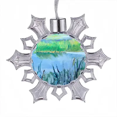 Joint Christmas Pendant (Transparent Snowflake)