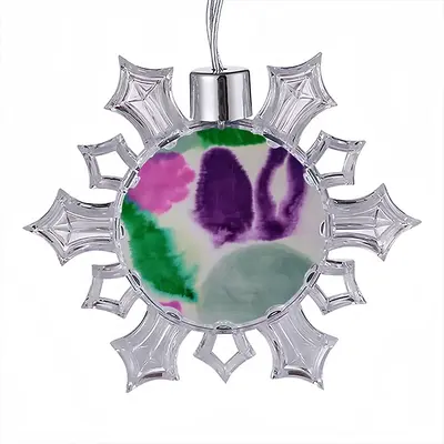 Still Life Christmas Pendant (Transparent Snowflake)