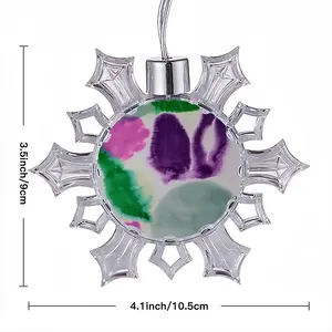 Still Life Christmas Pendant (Transparent Snowflake)