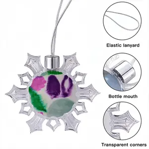 Still Life Christmas Pendant (Transparent Snowflake)