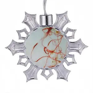 Circus 2 Christmas Pendant (Transparent Snowflake)