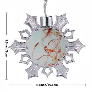 Circus 2 Christmas Pendant (Transparent Snowflake)