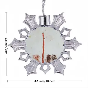 Circus 1 Christmas Pendant (Transparent Snowflake)