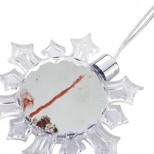 Circus 1 Christmas Pendant (Transparent Snowflake)