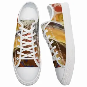 Men Tropical Fish Retro Canvas Shoes