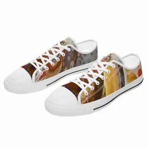 Men Tropical Fish Retro Canvas Shoes