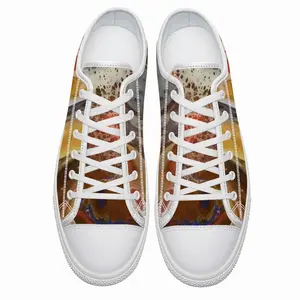 Men Tropical Fish Retro Canvas Shoes