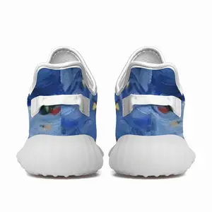 Men Blue Irises Y350V1 Casual Sneakers