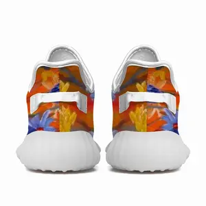 Men Cornflowers In The Meadow 20X16 Hand Painted Y350V1 Casual Sneakers