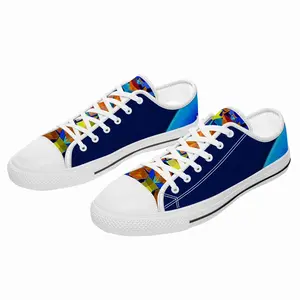 Men Kaleidoscope Retro Canvas Shoes