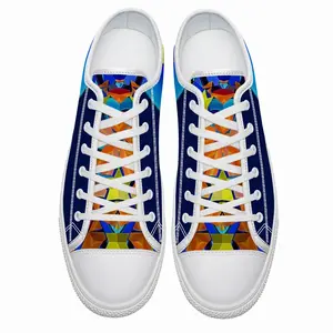 Men Kaleidoscope Retro Canvas Shoes