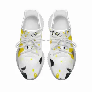 Men Yellow Y350V1 Casual Sneakers