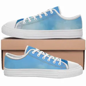 Men Cliffside Beach Retro Canvas Shoes