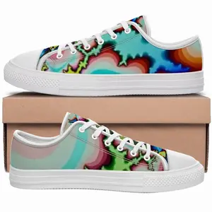 Men Splash Retro Canvas Shoes