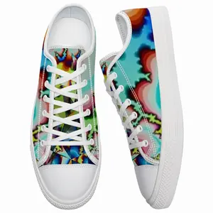 Men Splash Retro Canvas Shoes