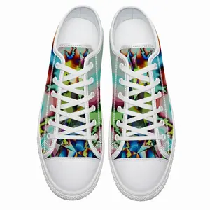 Men Splash Retro Canvas Shoes