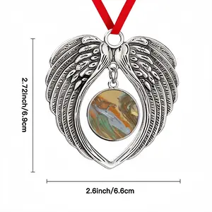 Spirit Dragon Christmas Wings Pendant