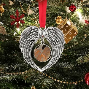 Bird Wing Up Christmas Wings Pendant