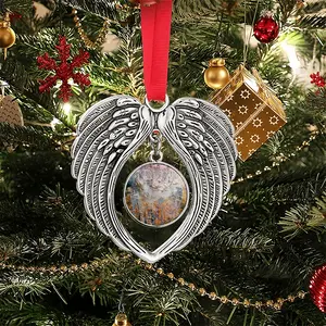 Cauldron Christmas Wings Pendant