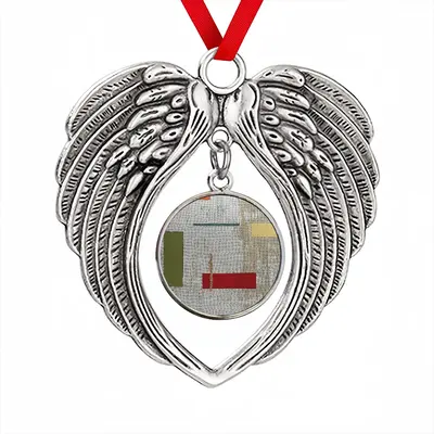 No Mind Christmas Wings Pendant