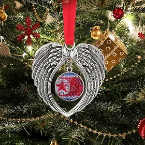 Da Worm And Nuke Kid On The Block Christmas Wings Pendant