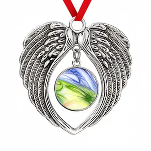 The Sixth Day Christmas Wings Pendant