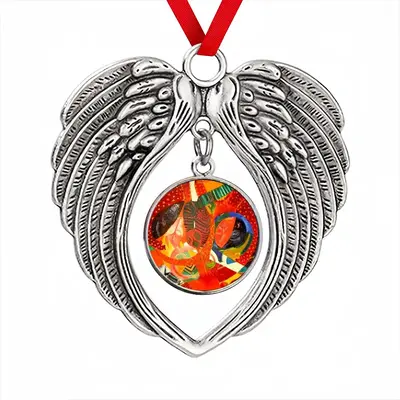 Rachel Christmas Wings Pendant