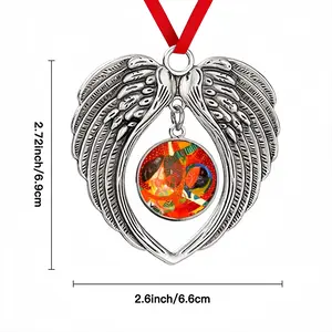 Rachel Christmas Wings Pendant