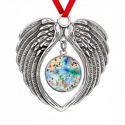 Islands #6 Christmas Wings Pendant