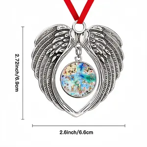 Islands #6 Christmas Wings Pendant