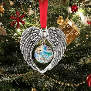 Islands #6 Christmas Wings Pendant