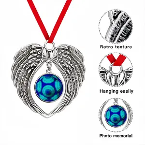 Nautilus Christmas Wings Pendant