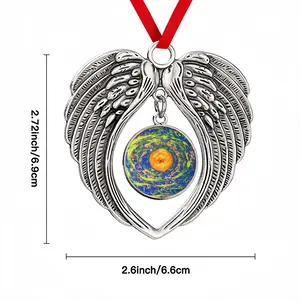 Infinite Ii Christmas Wings Pendant