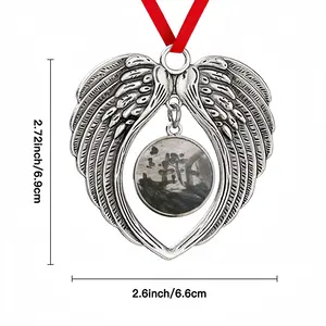 Cold Turkey Christmas Wings Pendant