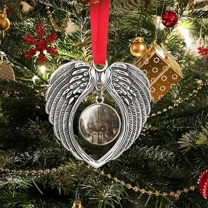 Another Rainy Day Christmas Wings Pendant