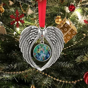 Ray Of Light #4 Christmas Wings Pendant