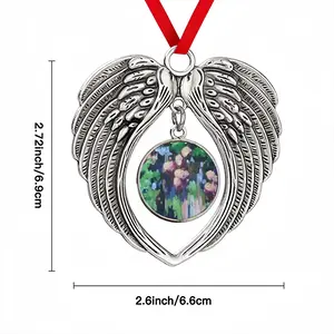 Garden Of Eden Christmas Wings Pendant