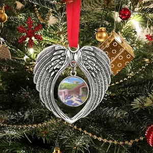 This Was Not Unusual Christmas Wings Pendant