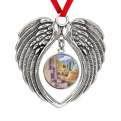 All That Remains Christmas Wings Pendant