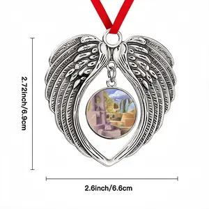 All That Remains Christmas Wings Pendant