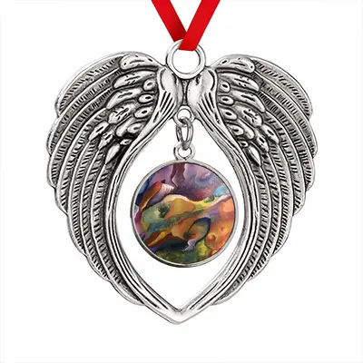 Diversity Christmas Wings Pendant