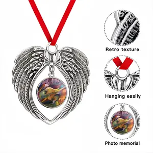 Diversity Christmas Wings Pendant