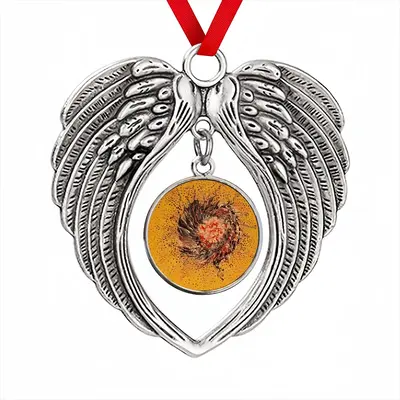 Cellular Universe Q Christmas Wings Pendant