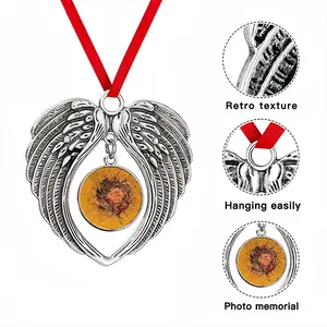 Cellular Universe Q Christmas Wings Pendant