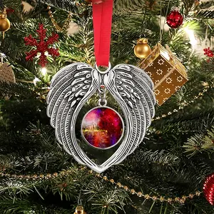 Bay Lights Christmas Wings Pendant