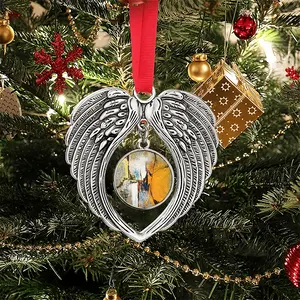 Granite Fire Ii Christmas Wings Pendant