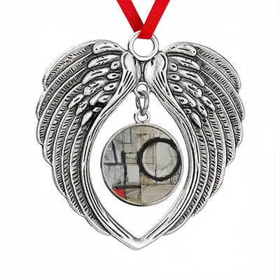 Wyoming Christmas Wings Pendant