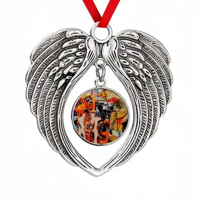 Dealer Christmas Wings Pendant